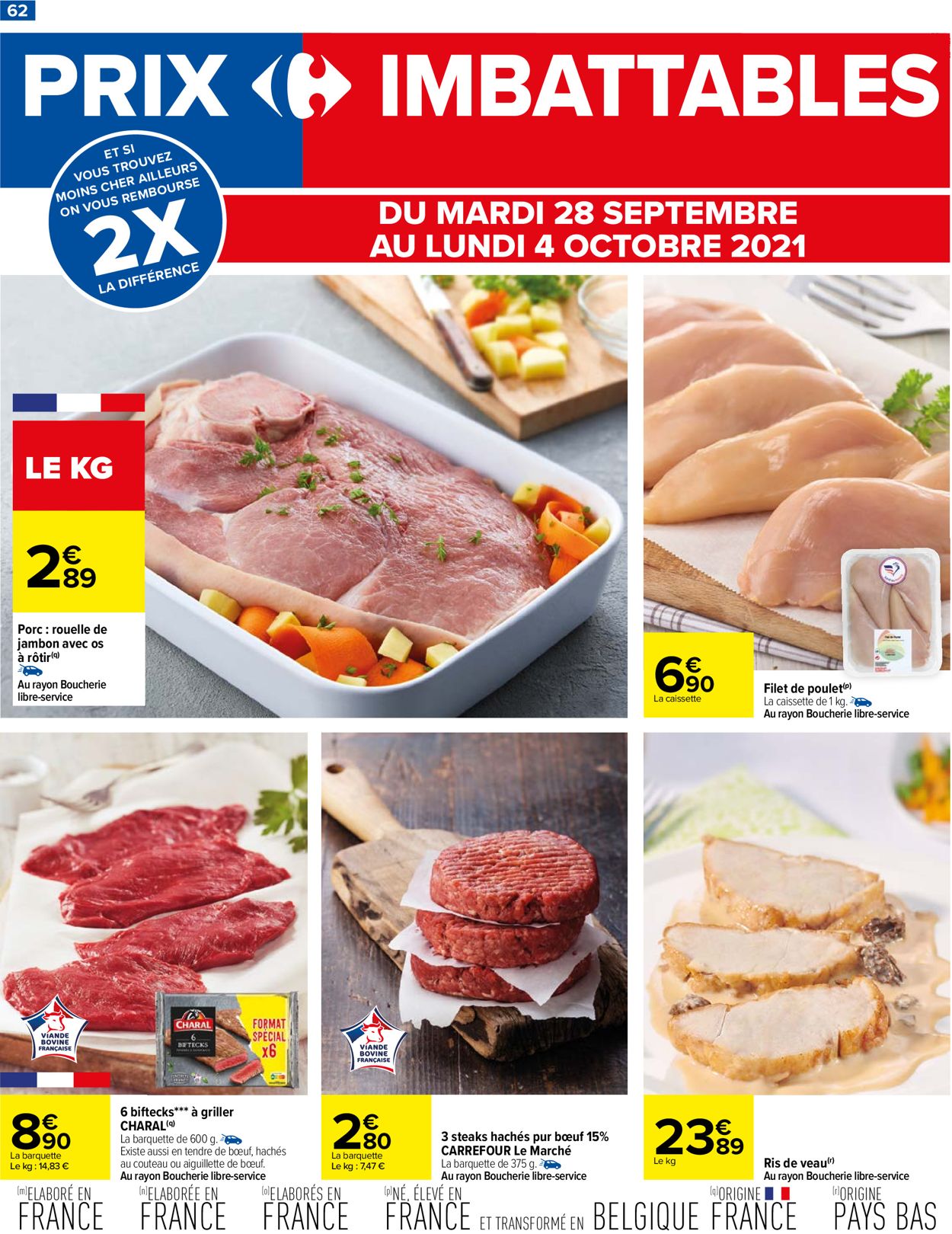 Carrefour Catalogue - 28.09-04.10.2021 (Page 62)