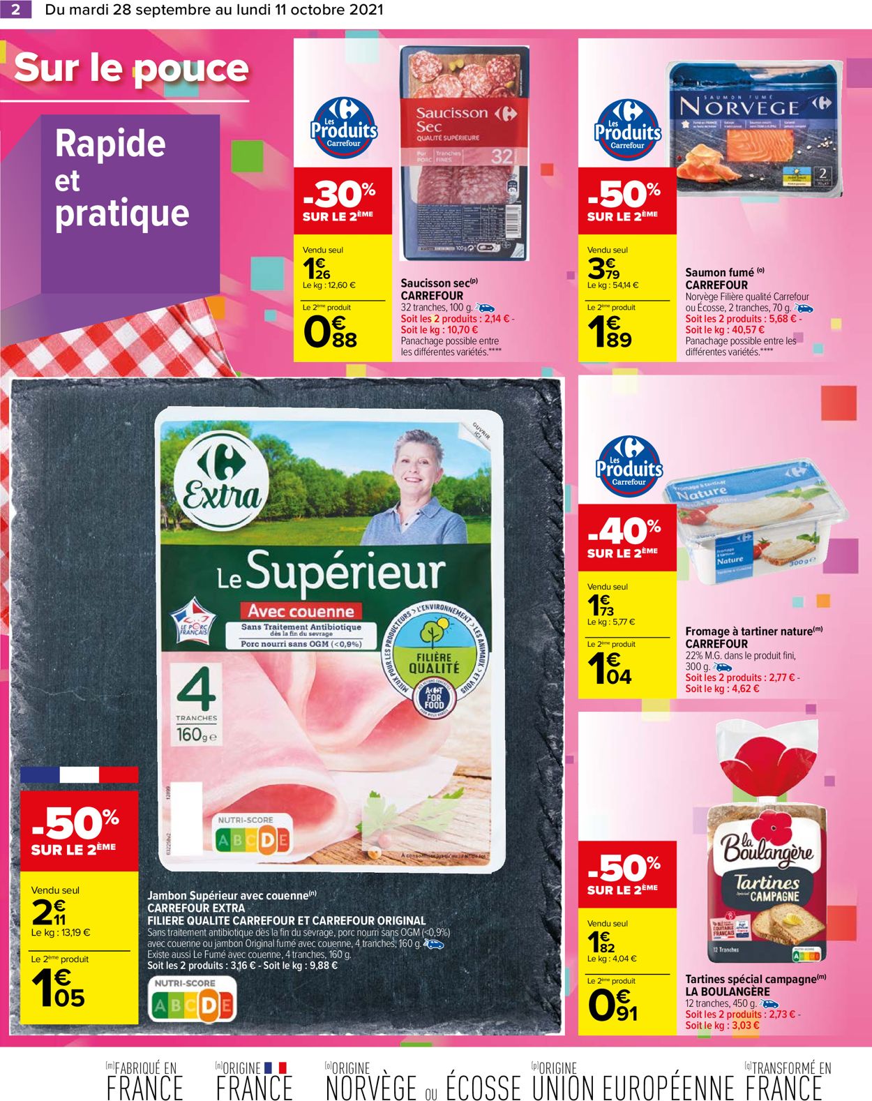 Carrefour Catalogue - 28.09-11.10.2021 (Page 2)