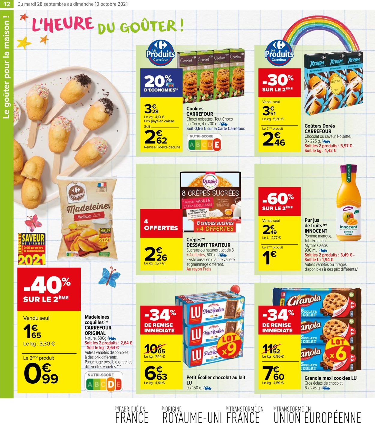 Carrefour Catalogue - 28.09-10.10.2021 (Page 12)