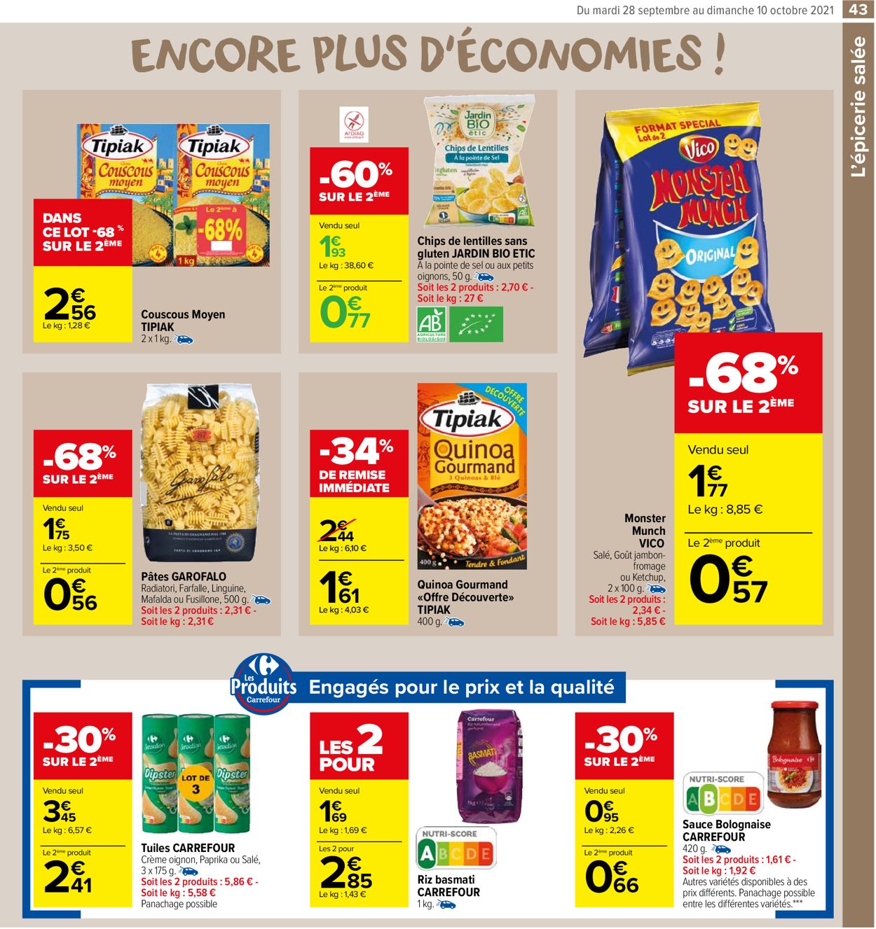 Carrefour Catalogue - 28.09-10.10.2021 (Page 43)