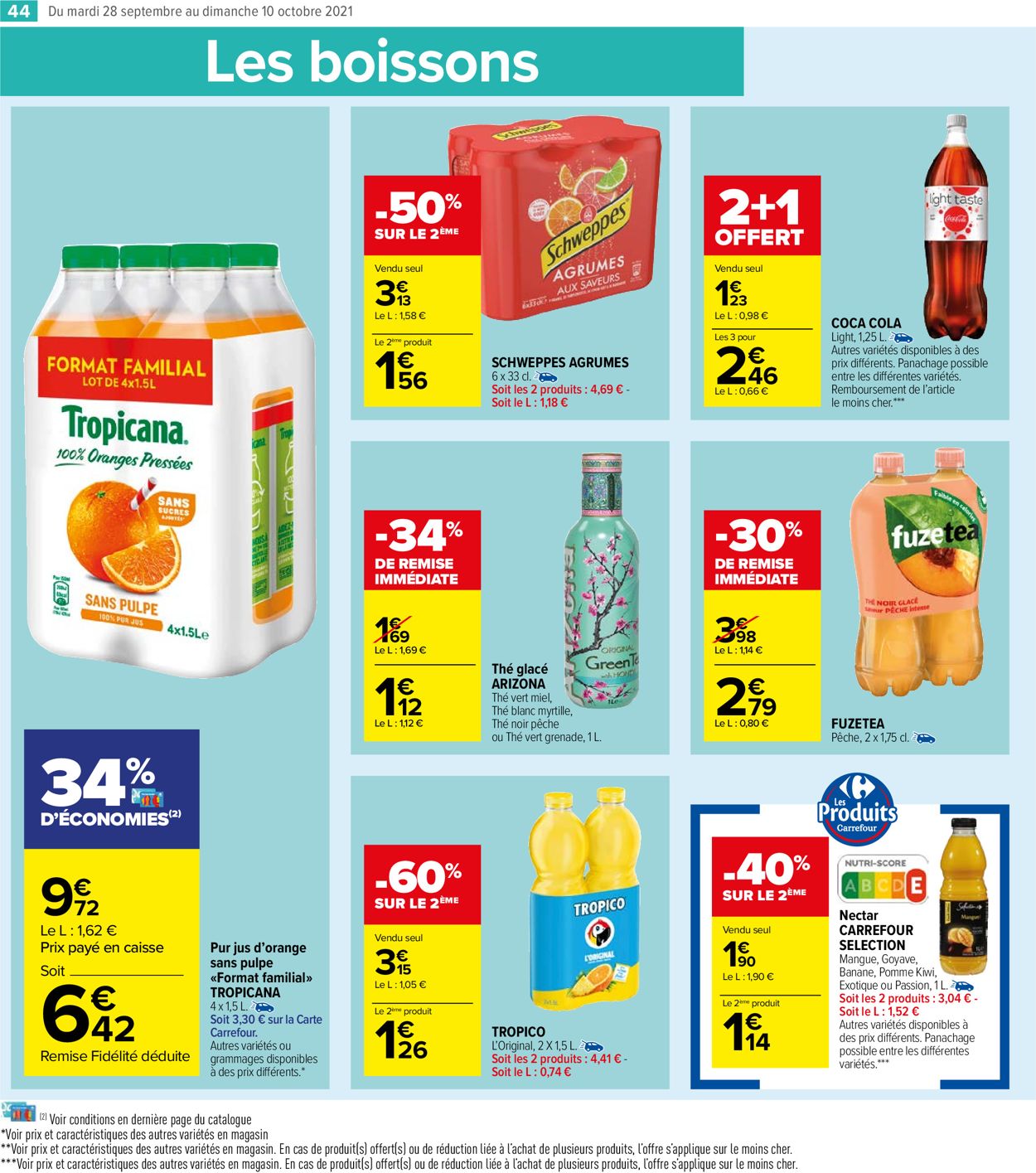 Carrefour Catalogue - 28.09-10.10.2021 (Page 44)
