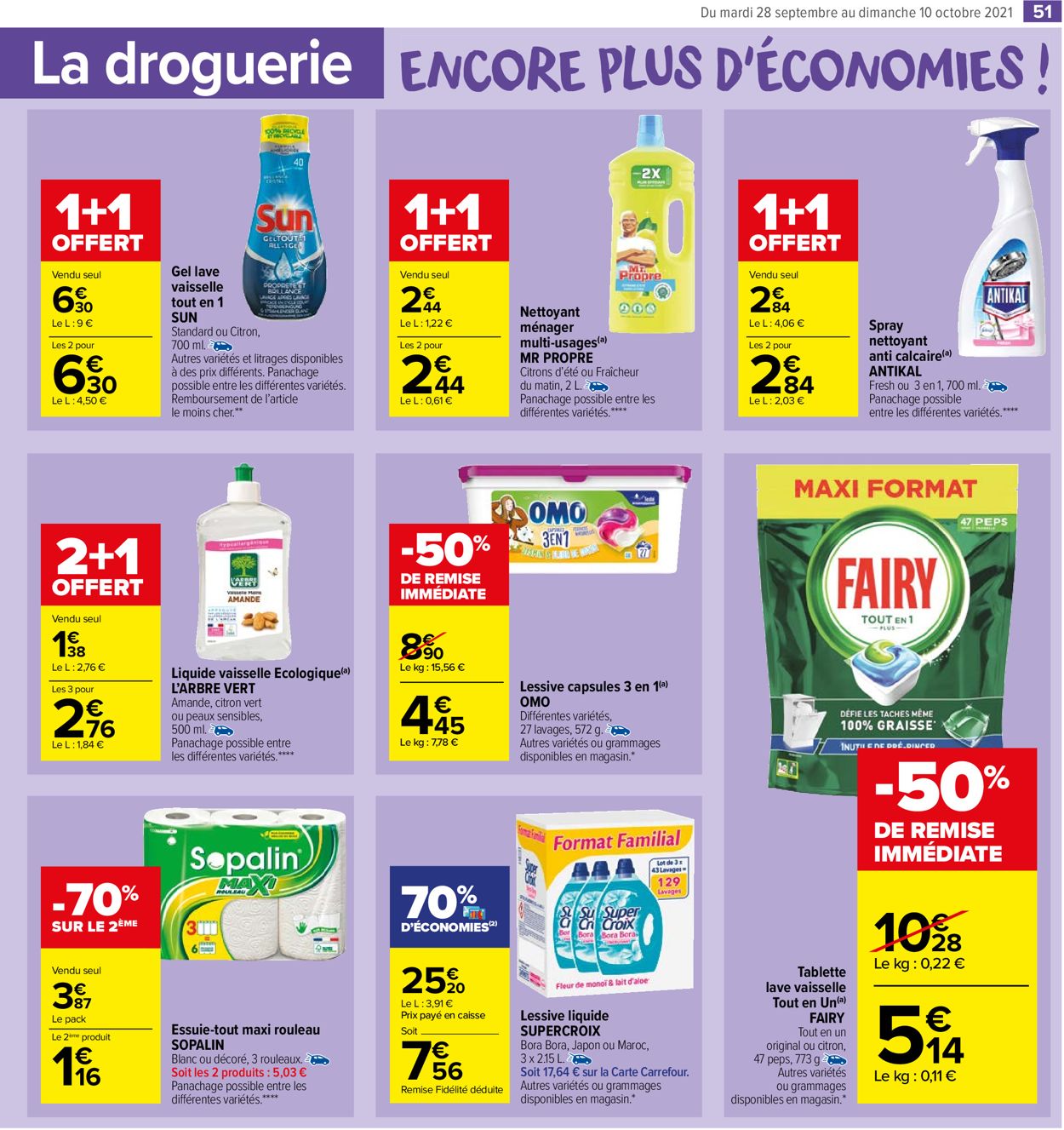Carrefour Catalogue - 28.09-10.10.2021 (Page 51)