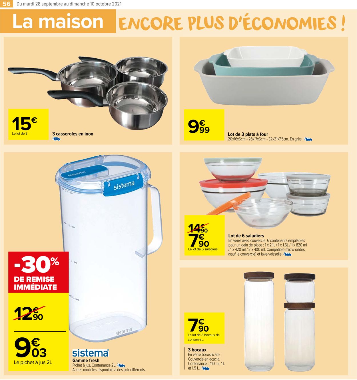 Carrefour Catalogue - 28.09-10.10.2021 (Page 56)