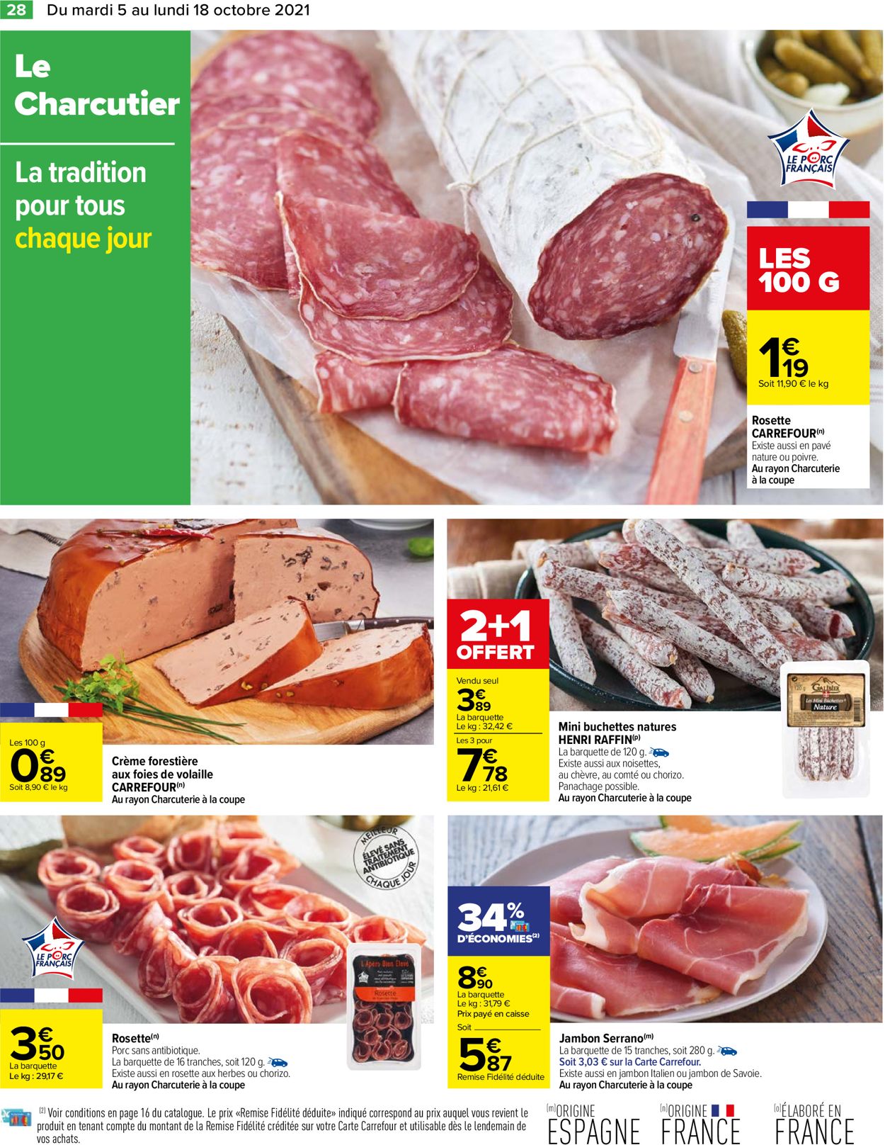 Carrefour Catalogue - 05.10-18.10.2021 (Page 28)