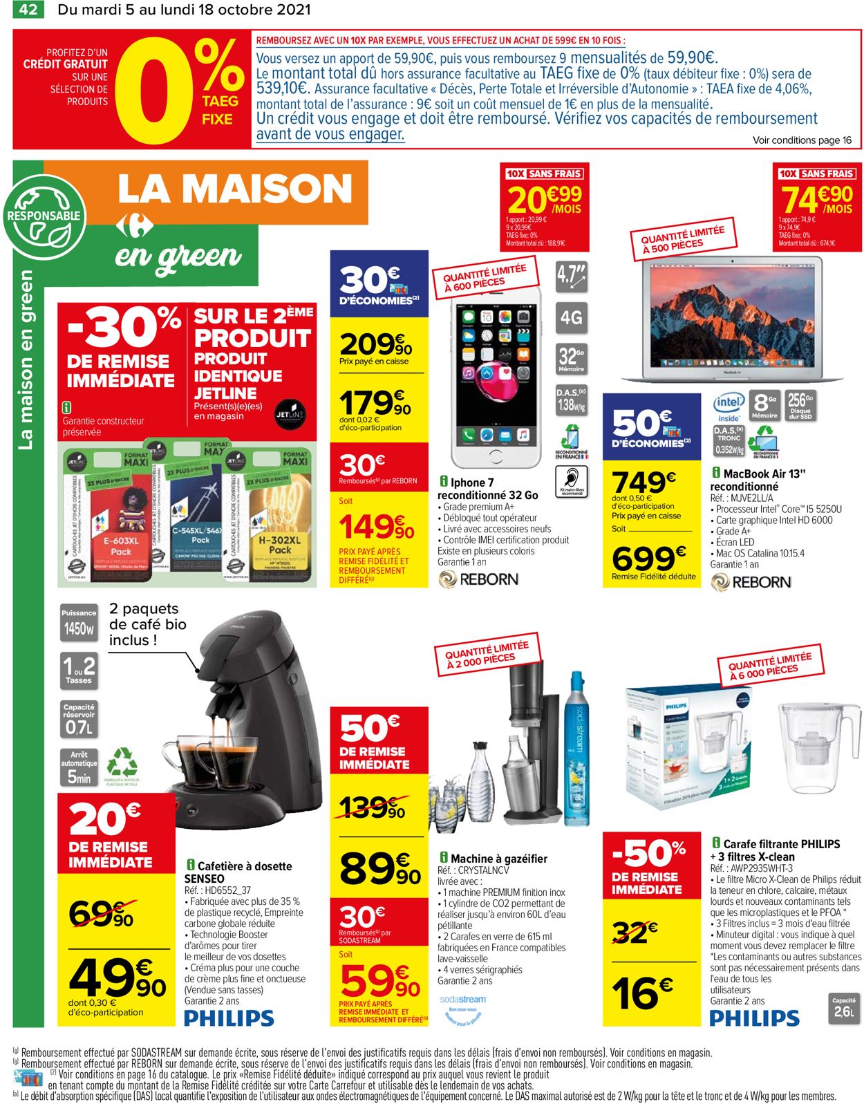 Carrefour Catalogue - 05.10-18.10.2021 (Page 42)