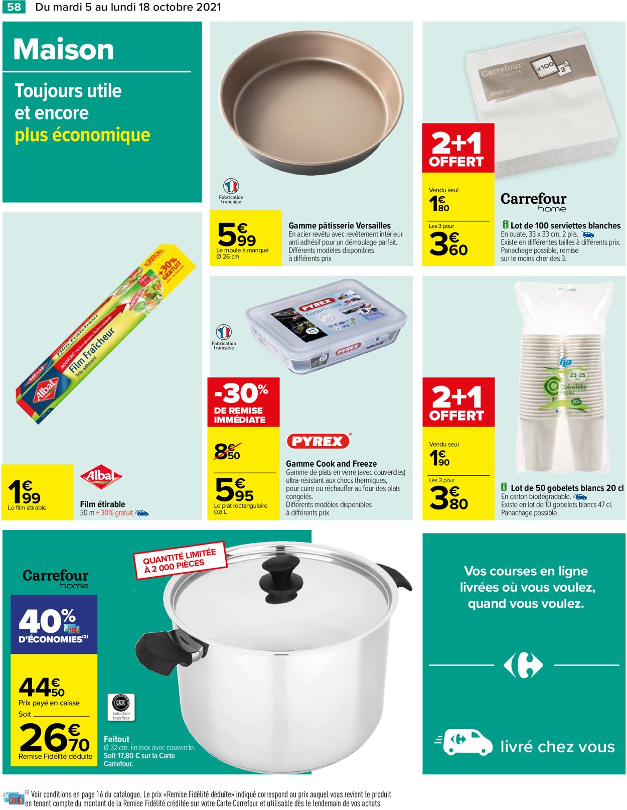 Carrefour Catalogue - 05.10-18.10.2021 (Page 58)