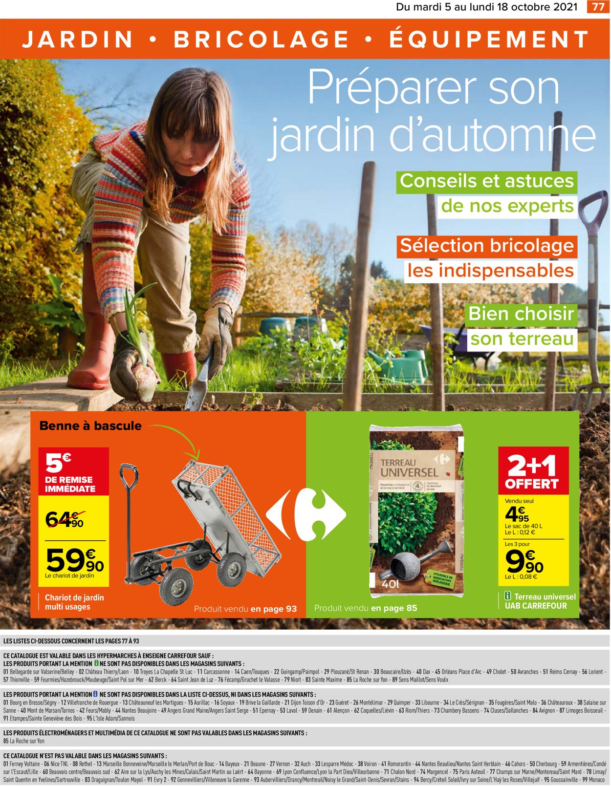 Carrefour Catalogue - 05.10-18.10.2021 (Page 77)