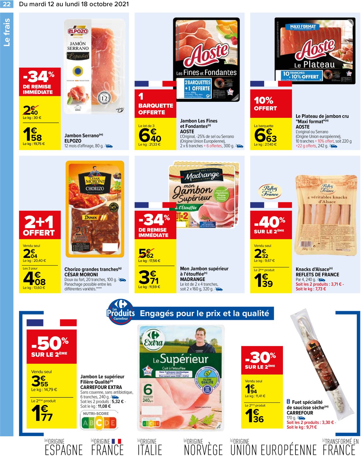 Carrefour Catalogue - 12.10-18.10.2021 (Page 22)