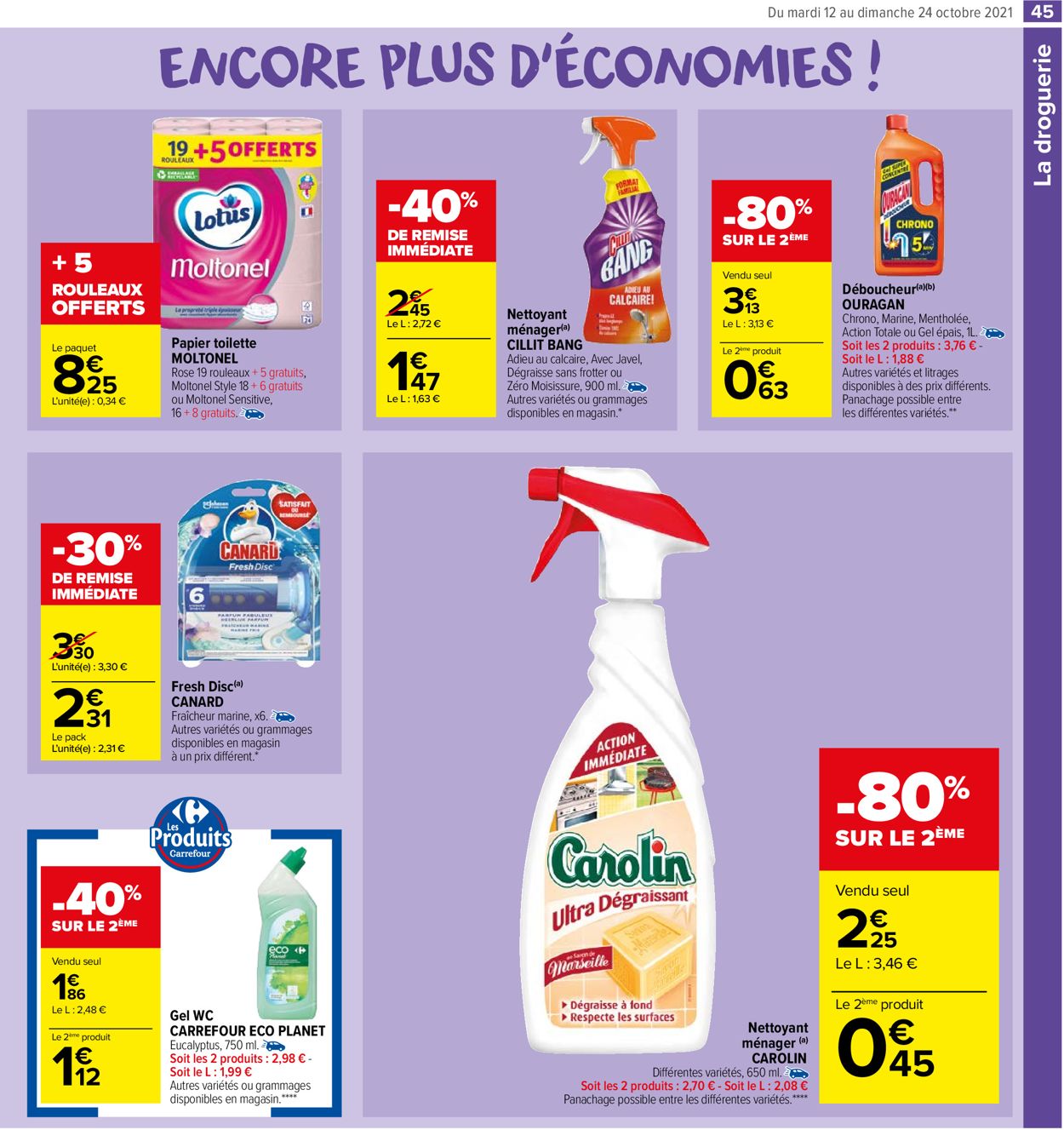 Carrefour Catalogue - 12.10-24.10.2021 (Page 45)
