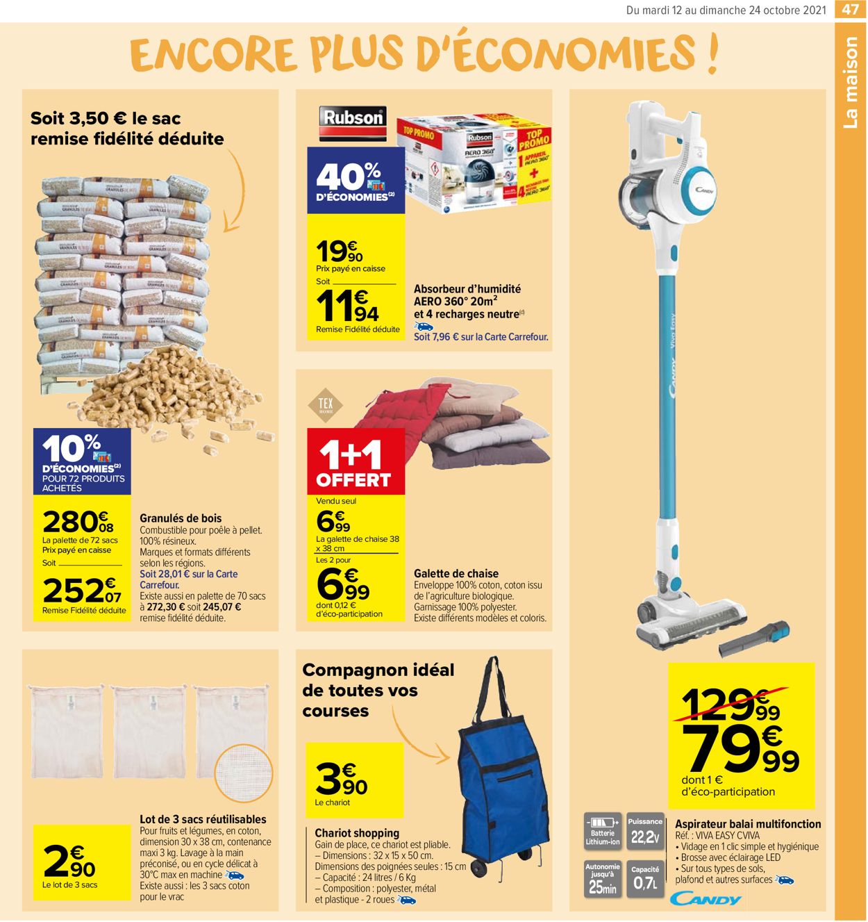 Carrefour Catalogue - 12.10-24.10.2021 (Page 47)