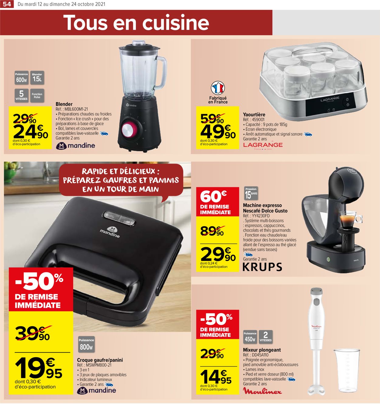 Carrefour Catalogue - 12.10-24.10.2021 (Page 54)
