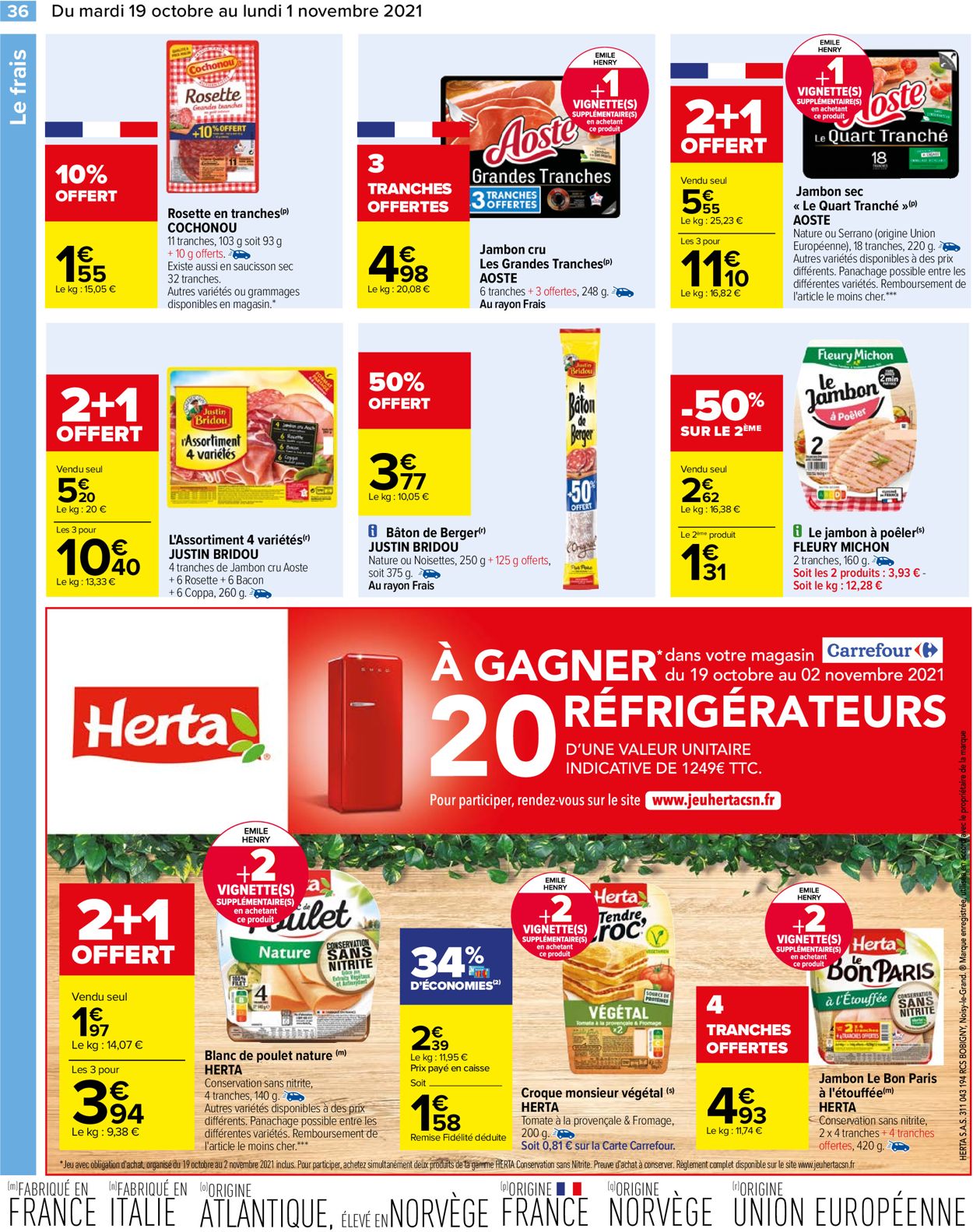 Carrefour Catalogue - 19.10-01.11.2021 (Page 36)