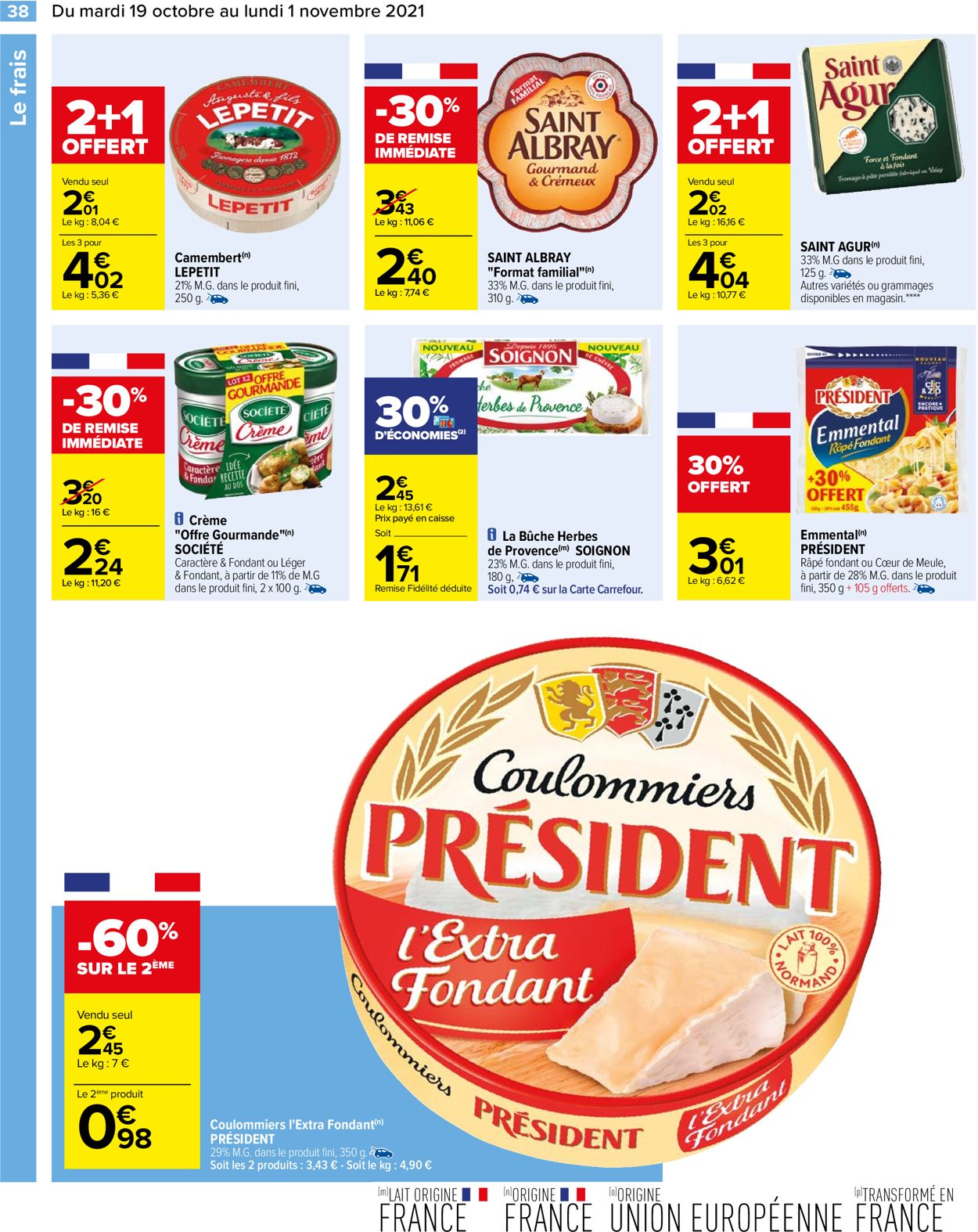 Carrefour Catalogue - 19.10-01.11.2021 (Page 38)