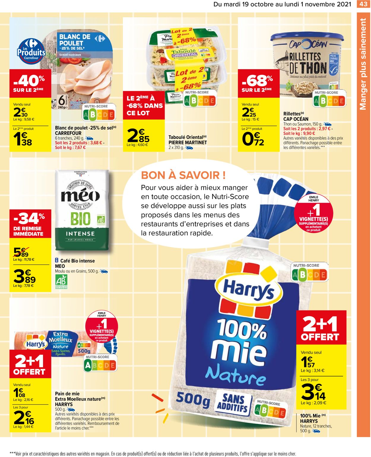 Carrefour Catalogue - 19.10-01.11.2021 (Page 43)
