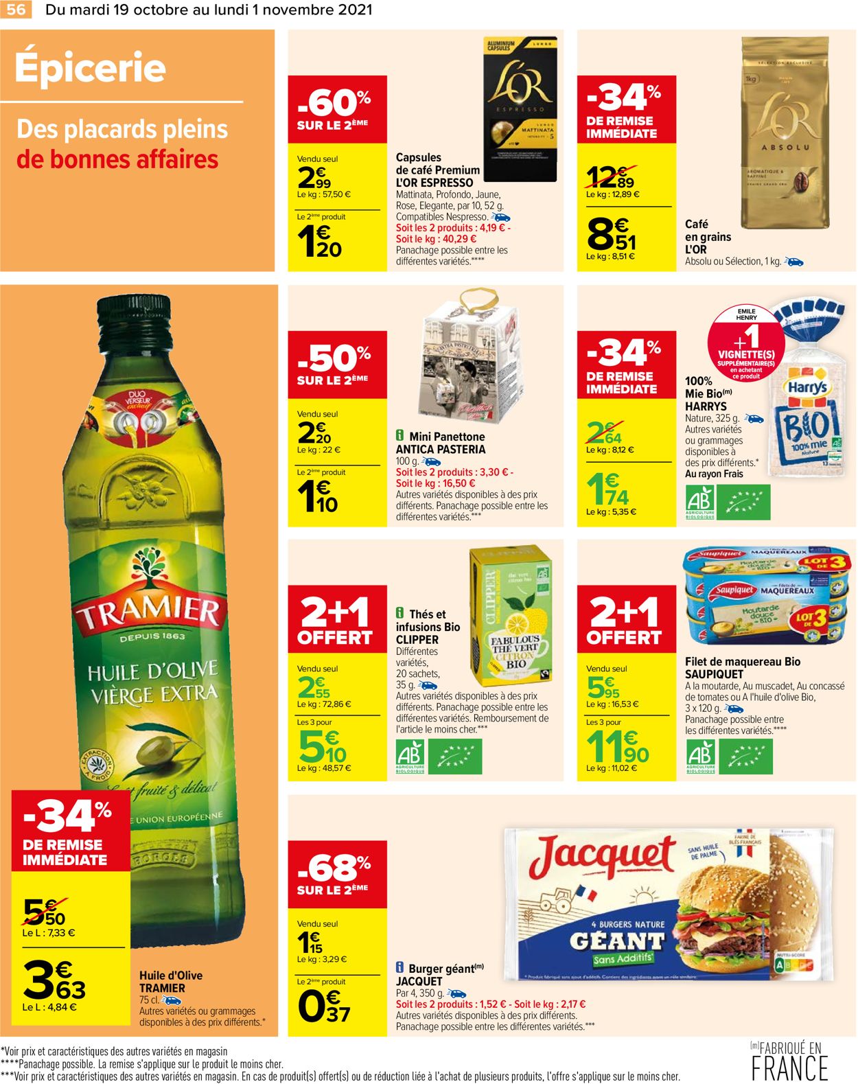 Carrefour Catalogue - 19.10-01.11.2021 (Page 56)