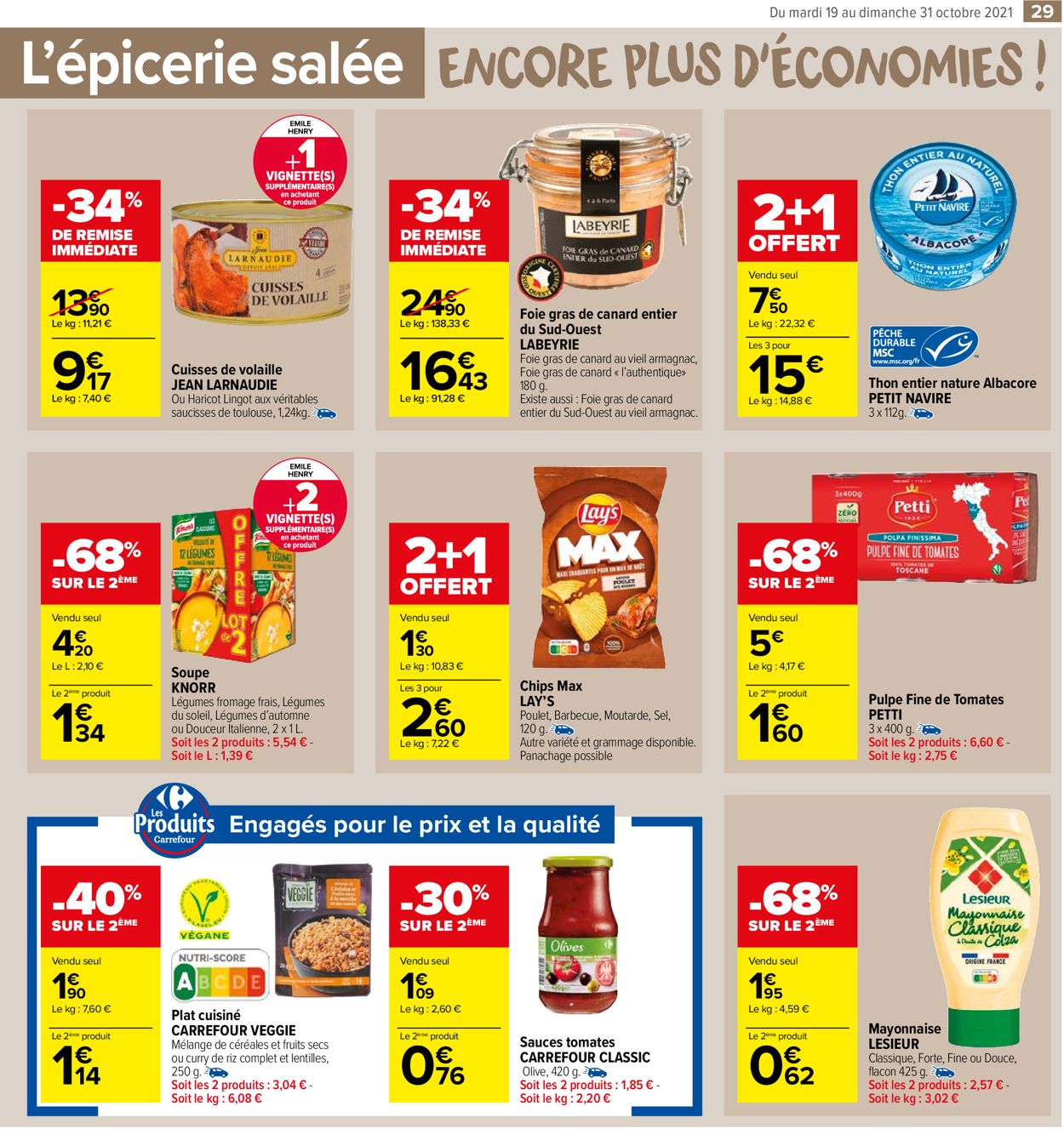 Carrefour Catalogue - 19.10-31.10.2021 (Page 29)