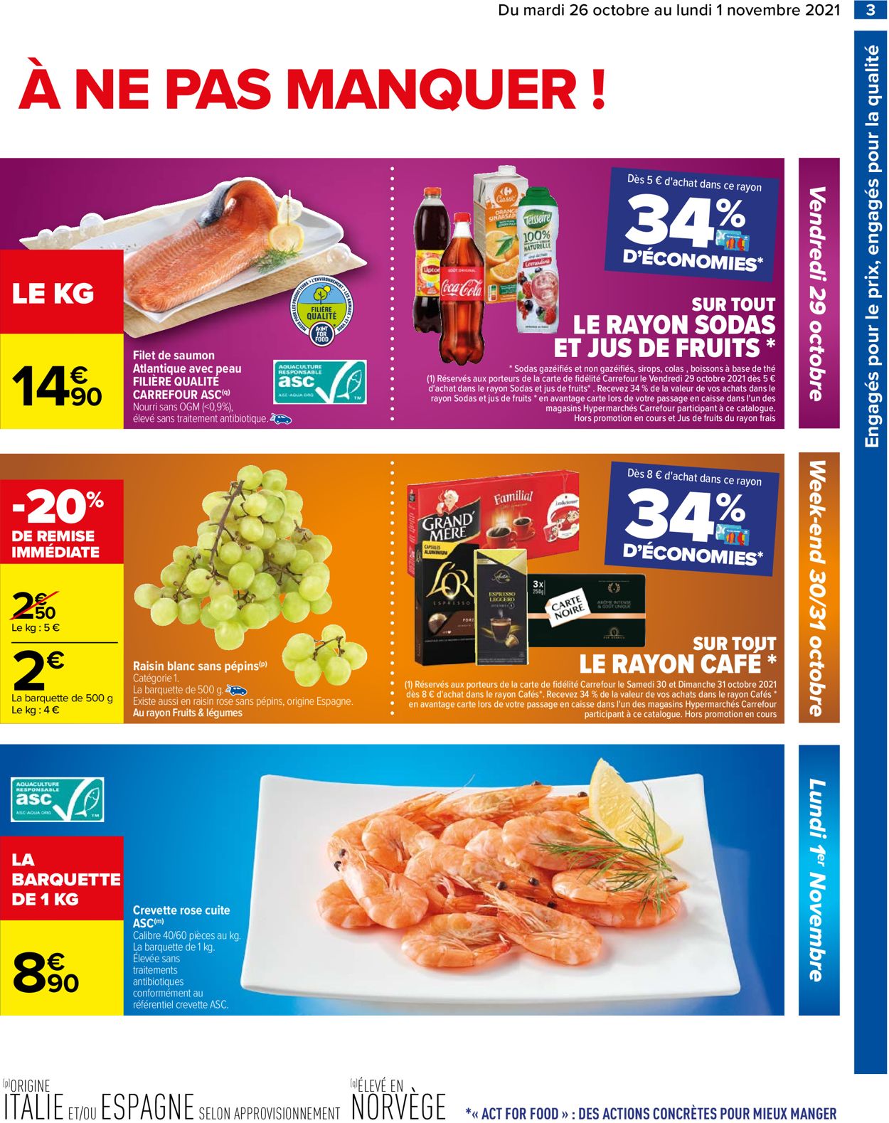 Carrefour Catalogue - 26.10-01.11.2021 (Page 3)