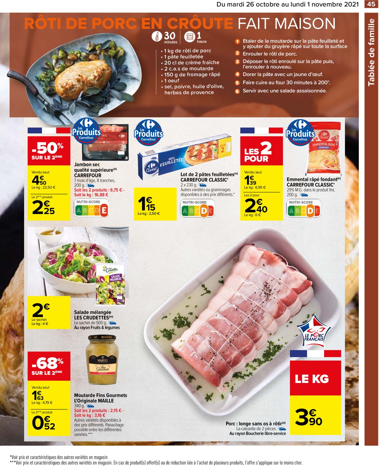 Carrefour Catalogue - 26.10-01.11.2021 (Page 46)