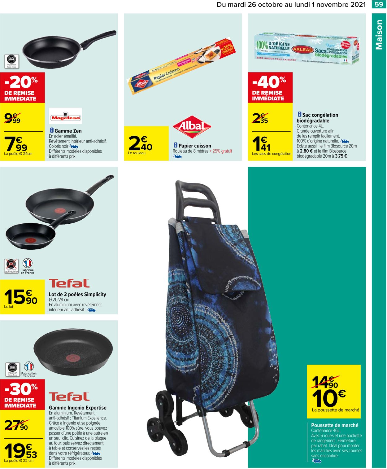 Carrefour Catalogue - 26.10-01.11.2021 (Page 60)