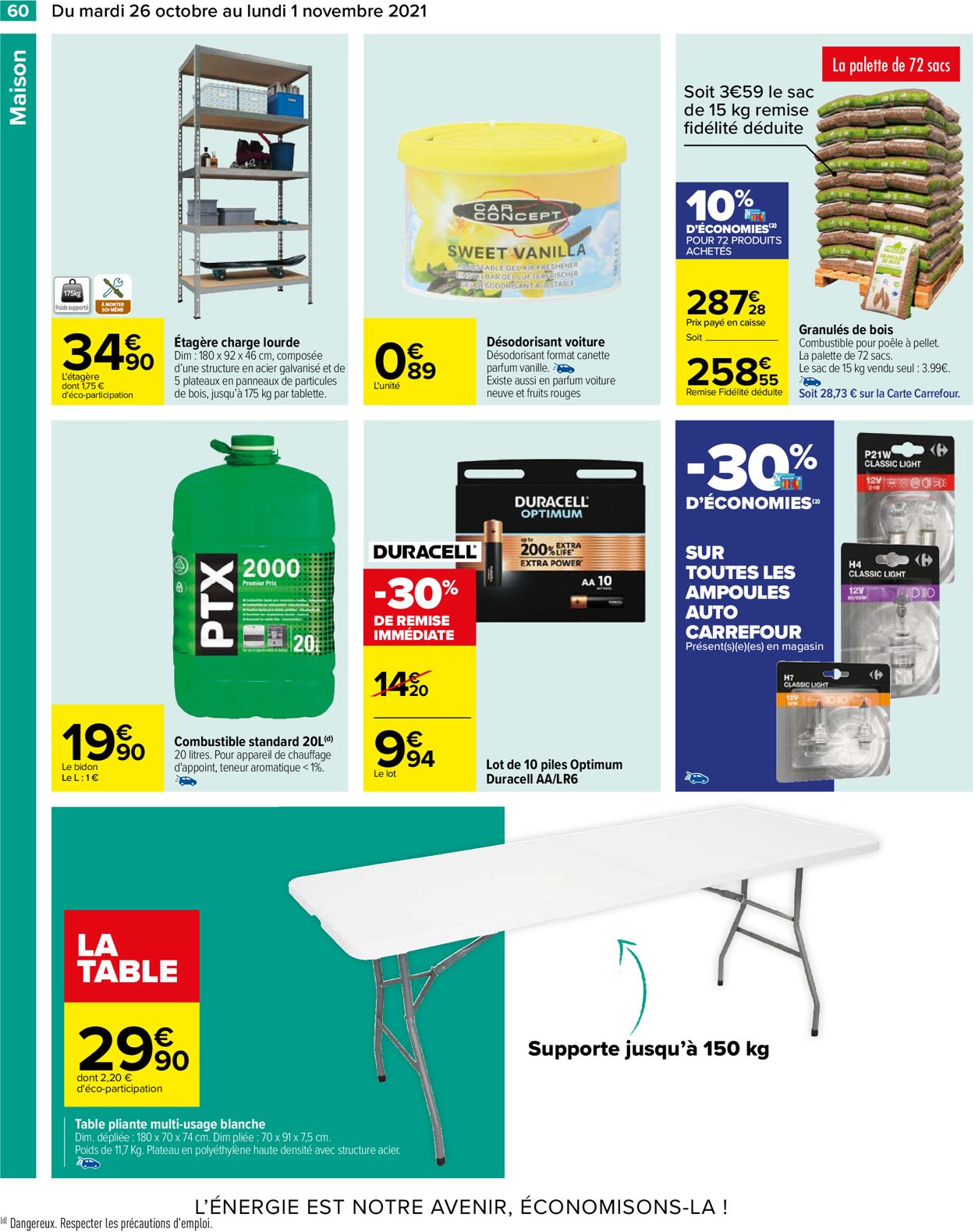 Carrefour Catalogue - 26.10-01.11.2021 (Page 61)