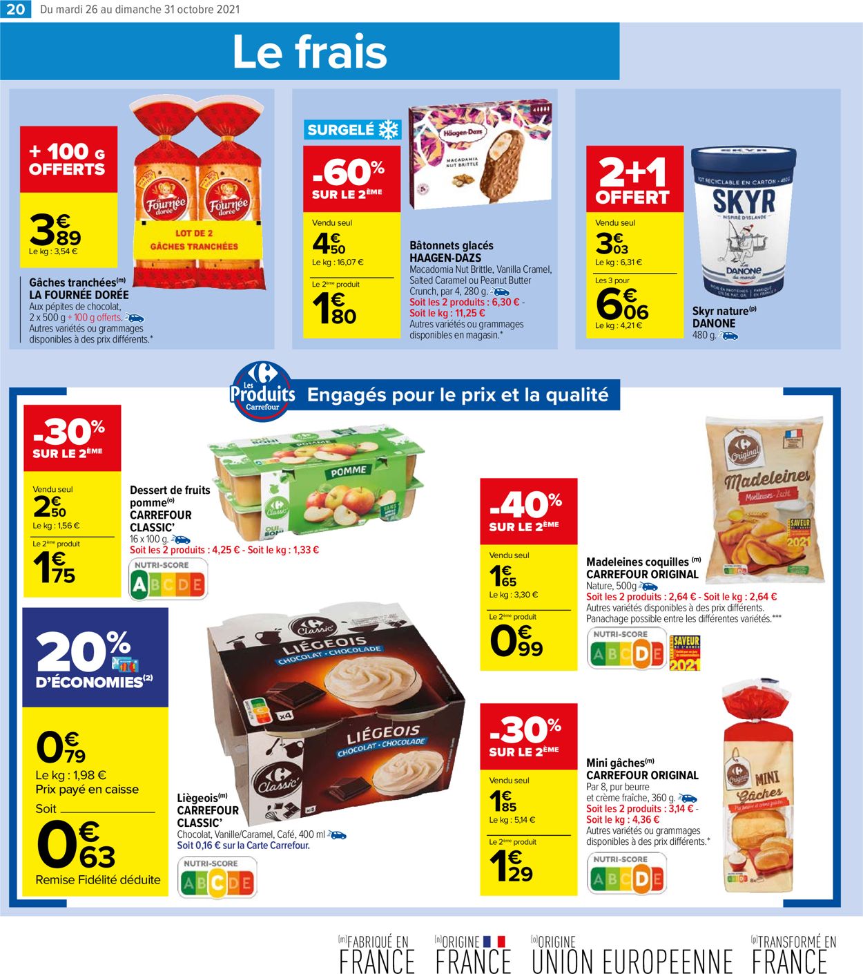 Carrefour Catalogue - 26.10-31.10.2021 (Page 20)