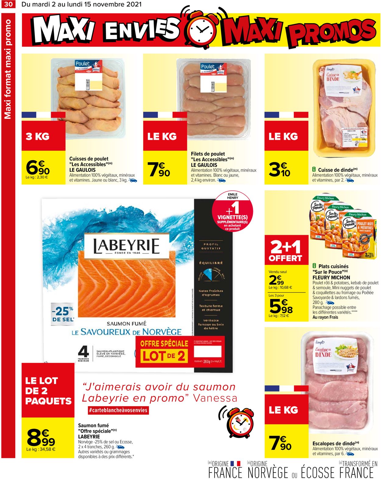 Carrefour Catalogue - 02.11-15.11.2021 (Page 30)