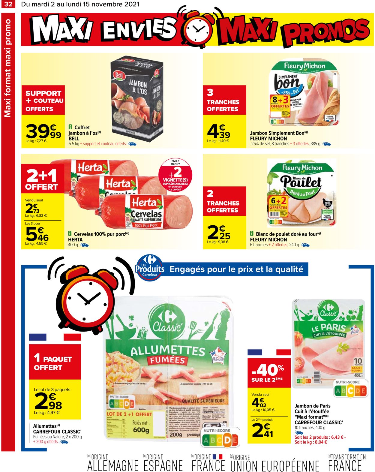 Carrefour Catalogue - 02.11-15.11.2021 (Page 32)