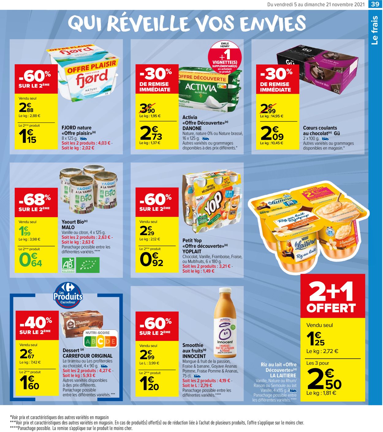 Carrefour Catalogue - 05.11-21.11.2021 (Page 39)
