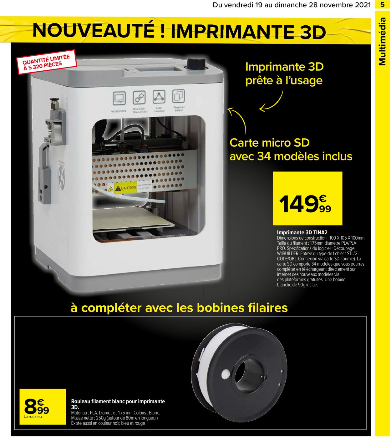 Carrefour BLACK WEEK 2021 Catalogue - 19.11-28.11.2021 (Page 5)