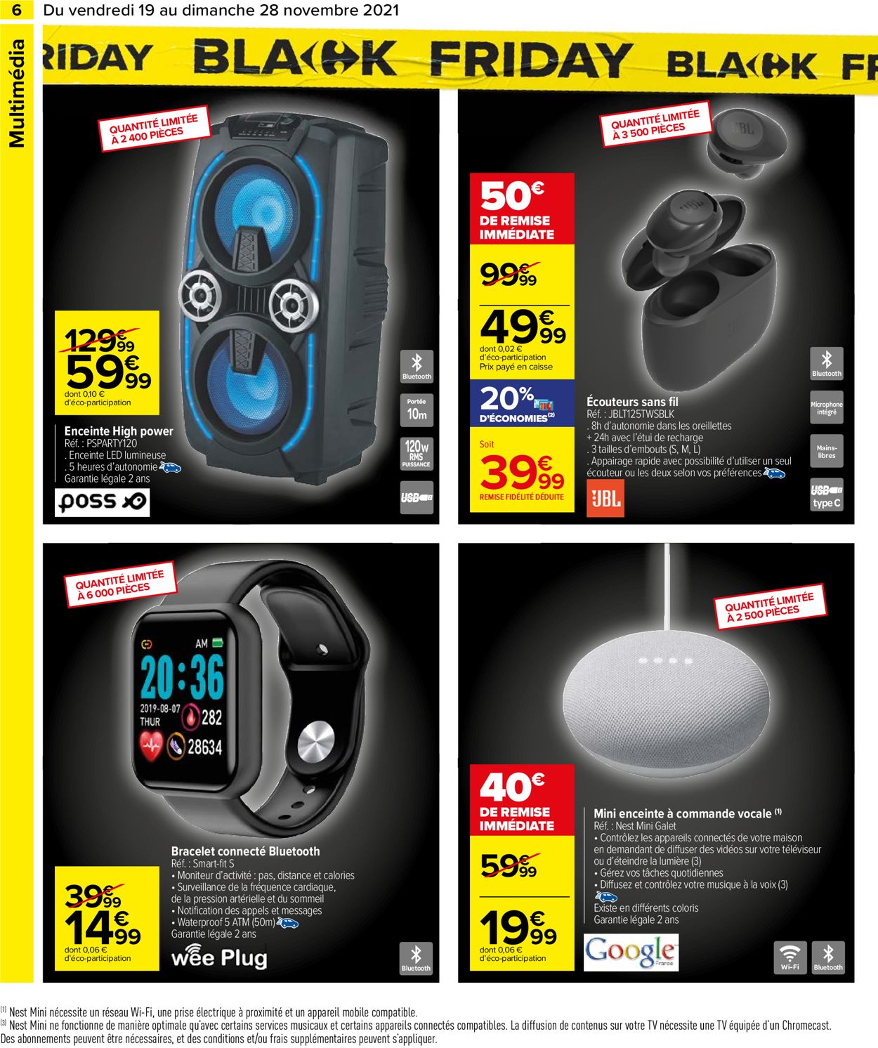 Carrefour BLACK WEEK 2021 Catalogue - 19.11-28.11.2021 (Page 6)