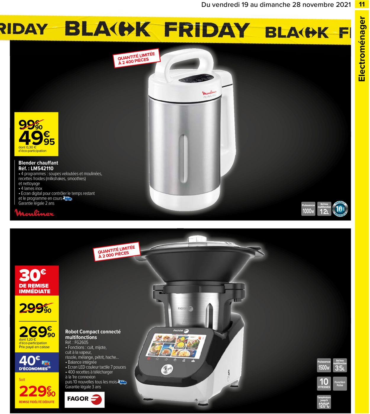 Carrefour BLACK WEEK 2021 Catalogue - 19.11-28.11.2021 (Page 11)