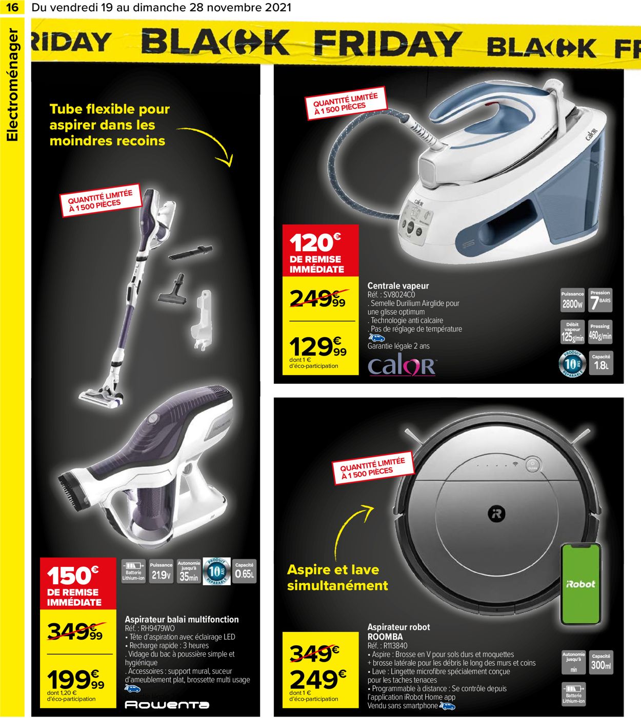 Carrefour BLACK WEEK 2021 Catalogue - 19.11-28.11.2021 (Page 16)