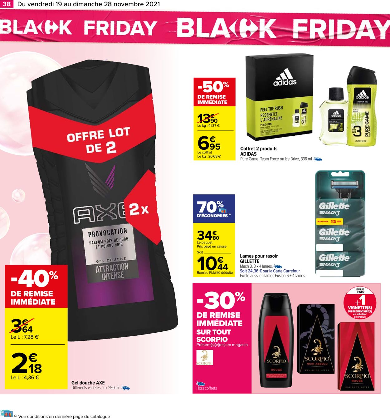 Carrefour BLACK WEEK 2021 Catalogue - 19.11-28.11.2021 (Page 38)