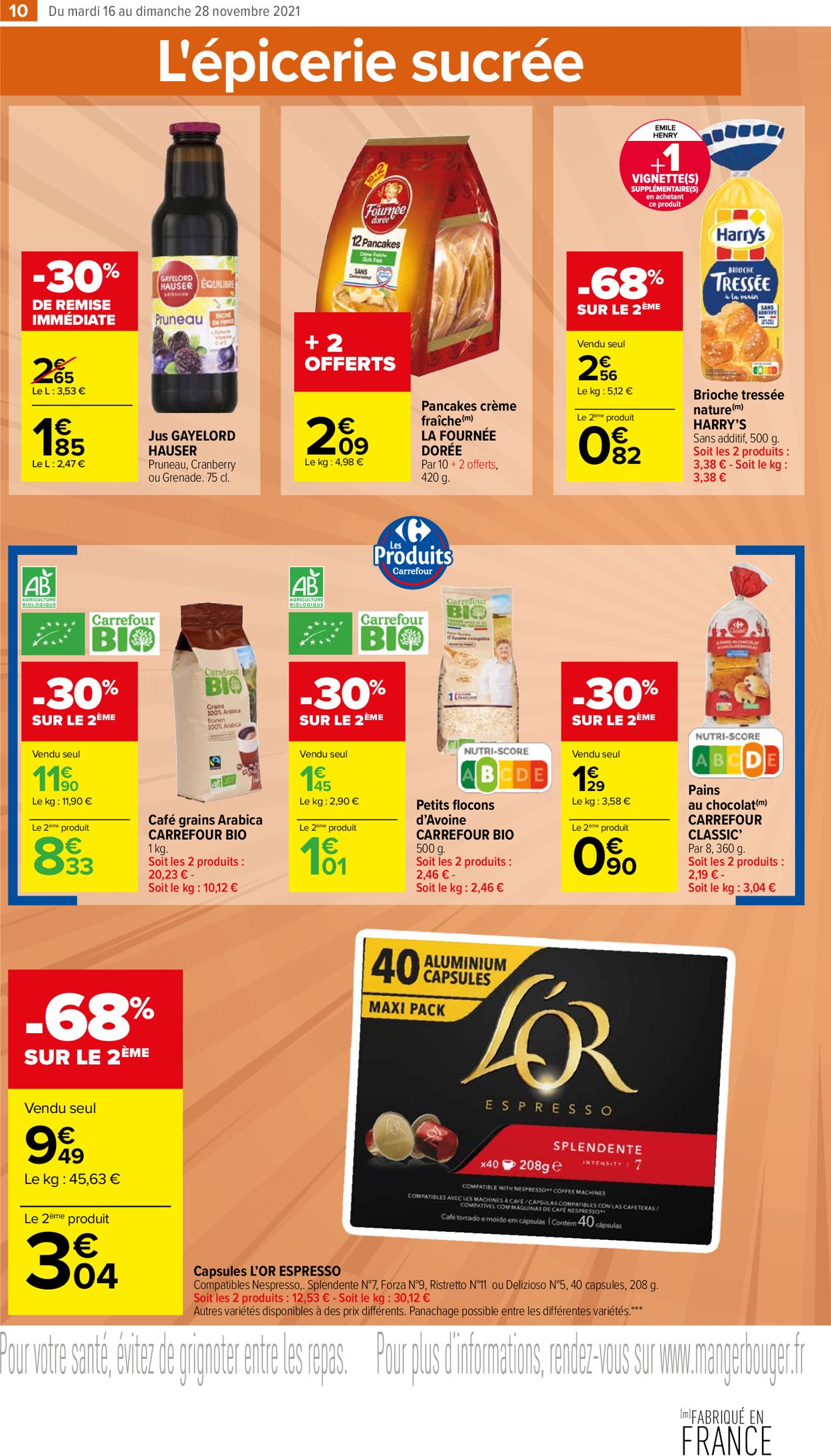 Carrefour Catalogue - 16.11-28.11.2021 (Page 10)