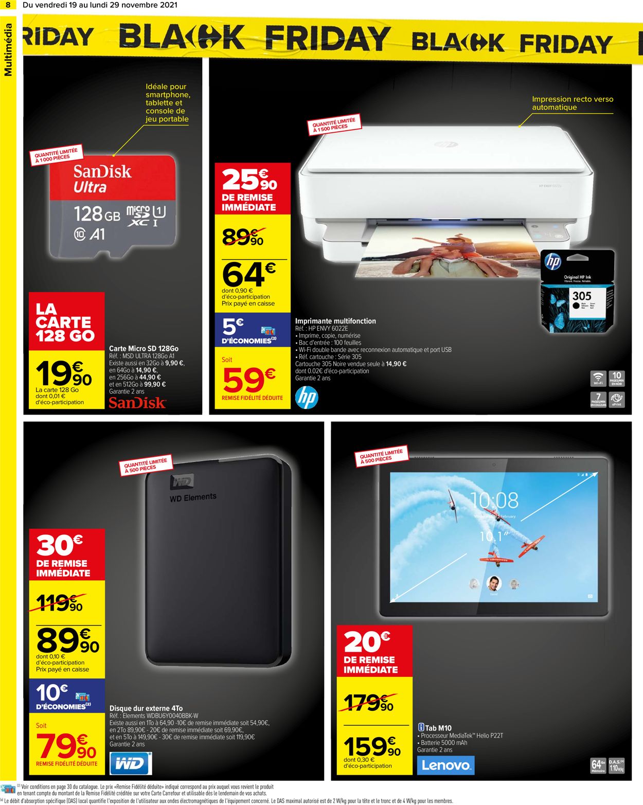 Carrefour BLACK WEEK 2021 Catalogue - 19.11-29.11.2021 (Page 8)