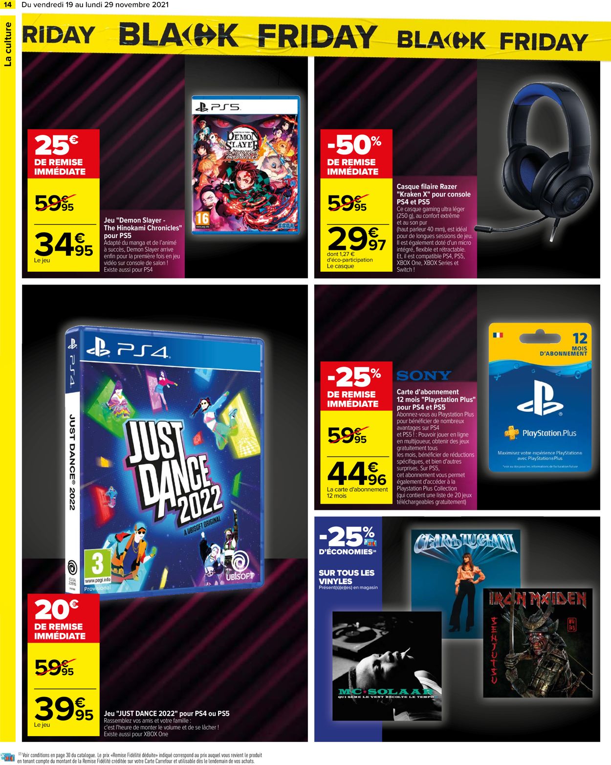 Carrefour BLACK WEEK 2021 Catalogue - 19.11-29.11.2021 (Page 14)