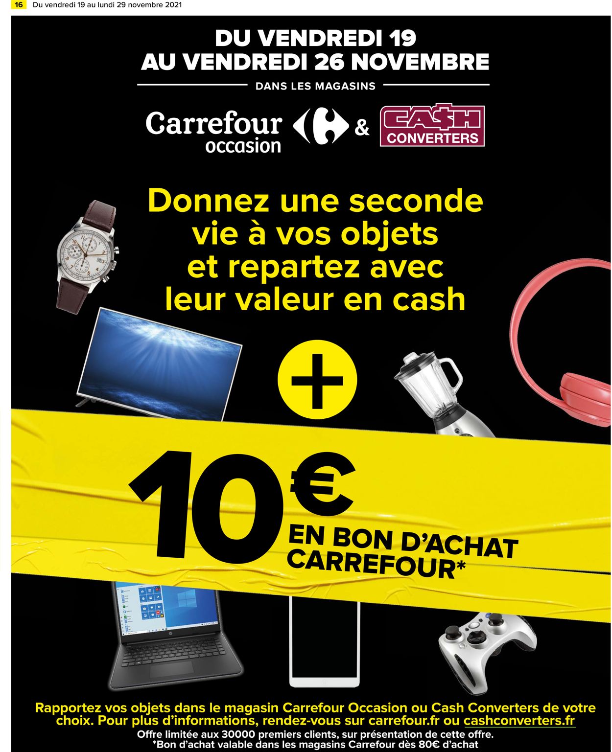 Carrefour BLACK WEEK 2021 Catalogue - 19.11-29.11.2021 (Page 16)