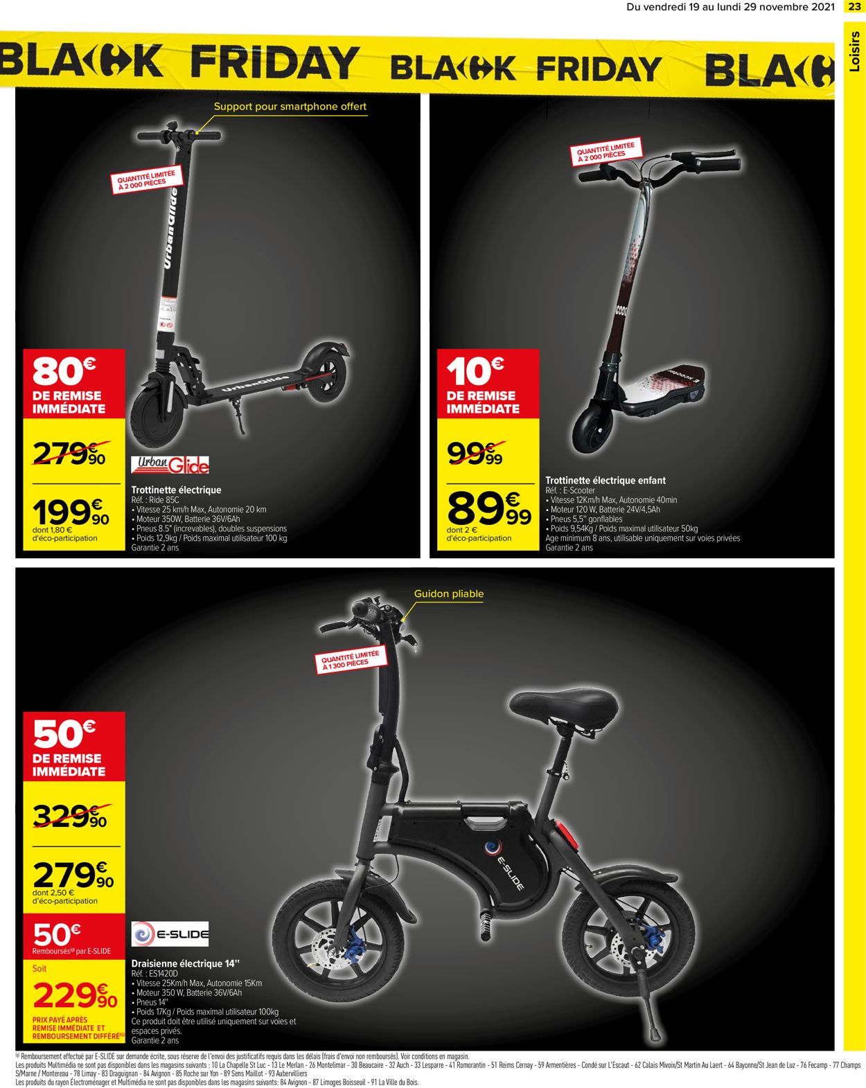 Carrefour BLACK WEEK 2021 Catalogue - 19.11-29.11.2021 (Page 23)