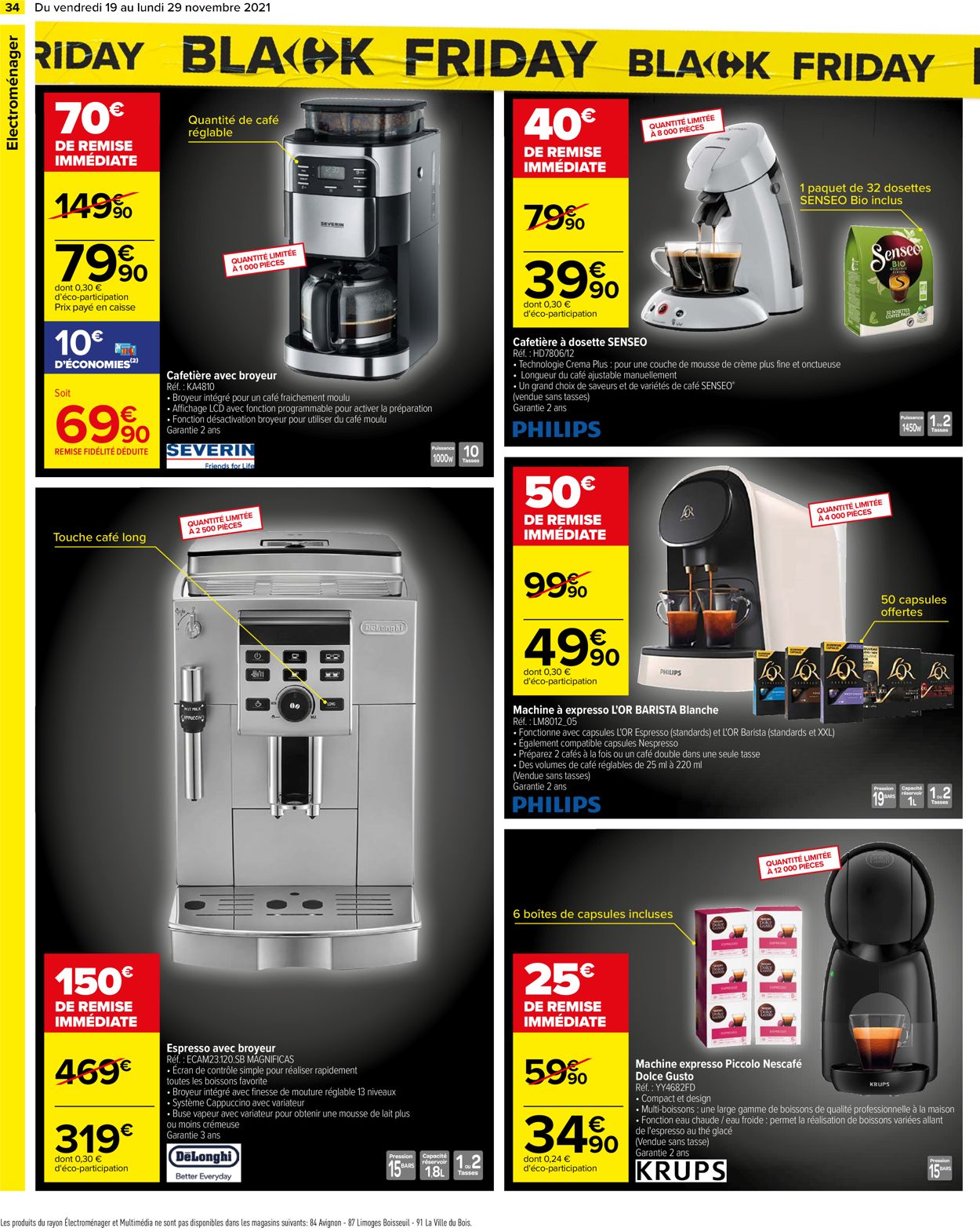 Carrefour BLACK WEEK 2021 Catalogue - 19.11-29.11.2021 (Page 34)