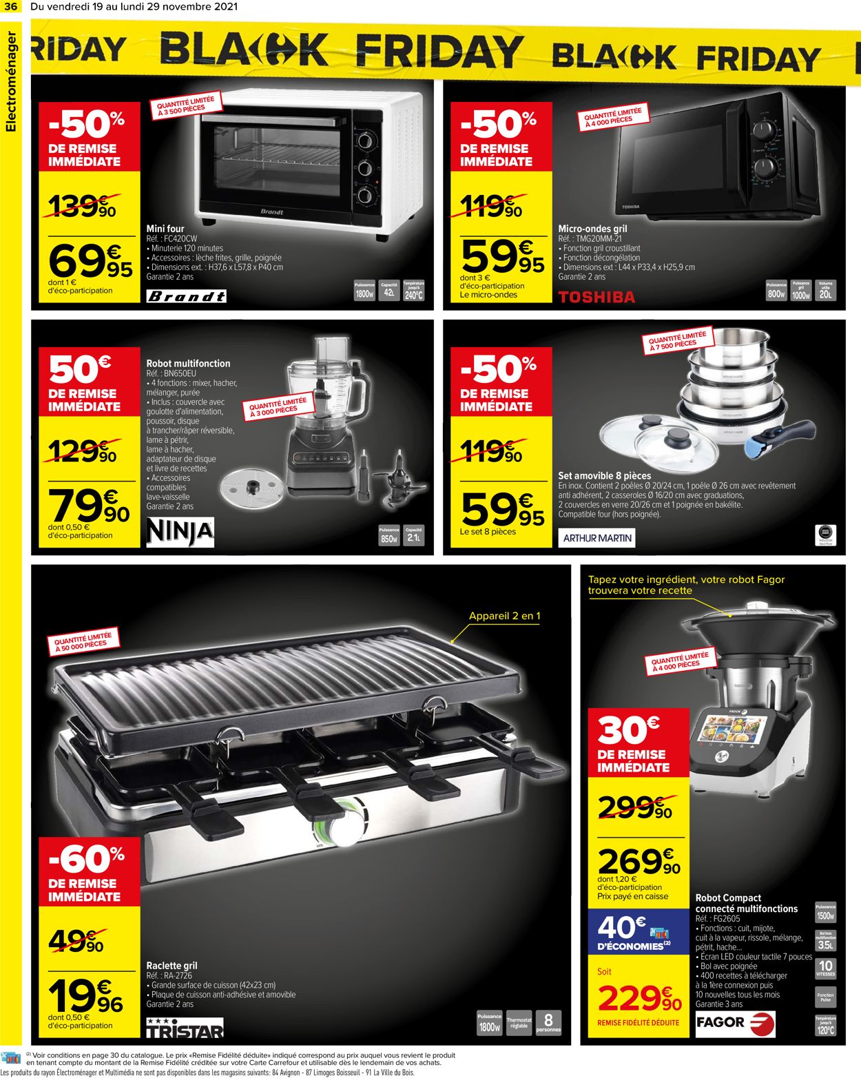 Carrefour BLACK WEEK 2021 Catalogue - 19.11-29.11.2021 (Page 36)