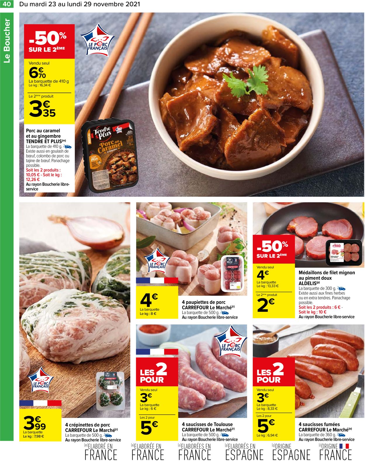 Carrefour BLACK WEEK 2021 Catalogue - 23.11-29.11.2021 (Page 40)
