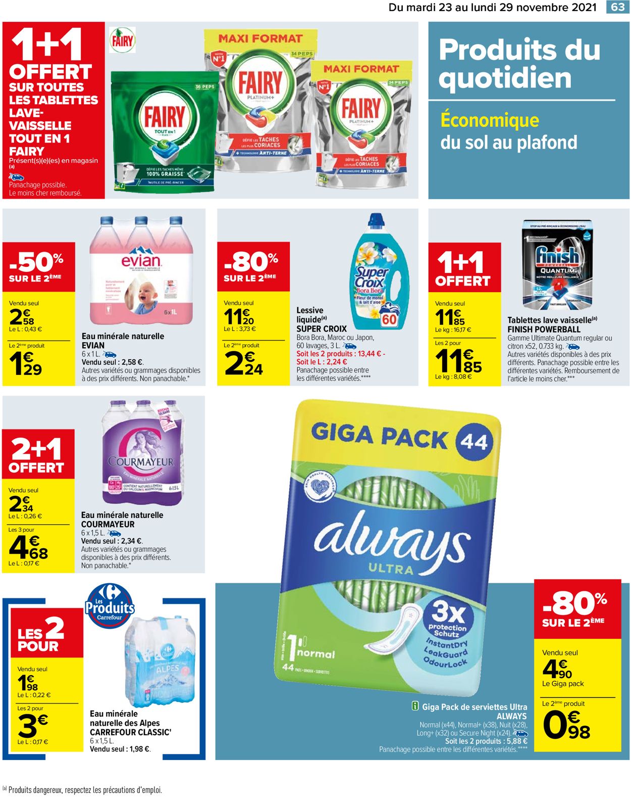 Carrefour BLACK WEEK 2021 Catalogue - 23.11-29.11.2021 (Page 64)