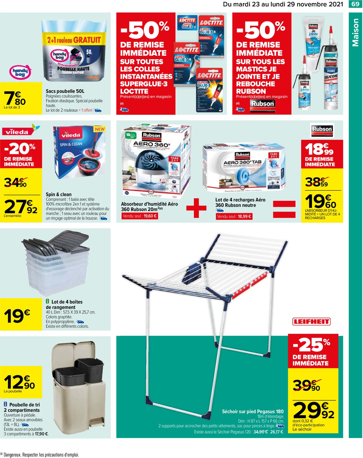 Carrefour BLACK WEEK 2021 Catalogue - 23.11-29.11.2021 (Page 70)