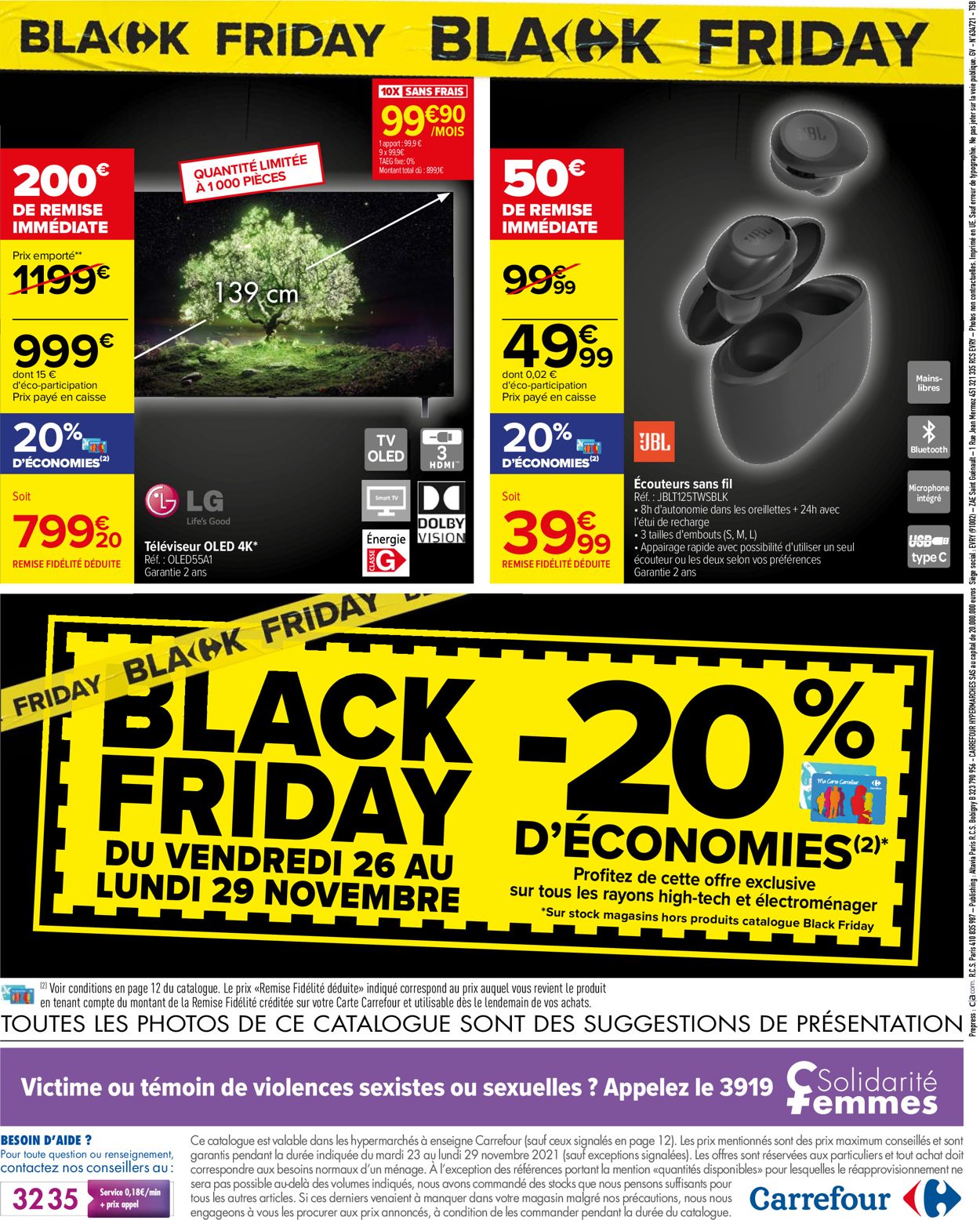 Carrefour BLACK WEEK 2021 Catalogue - 23.11-29.11.2021 (Page 73)