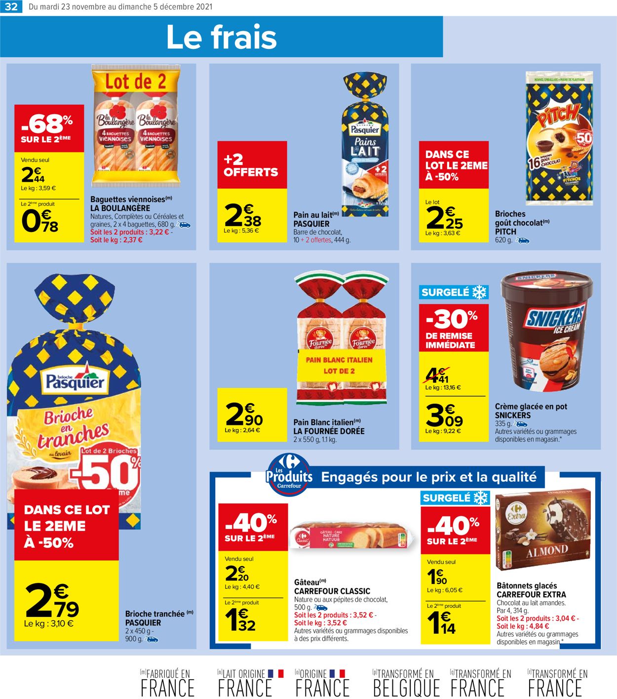 Carrefour Catalogue - 23.11-05.12.2021 (Page 32)