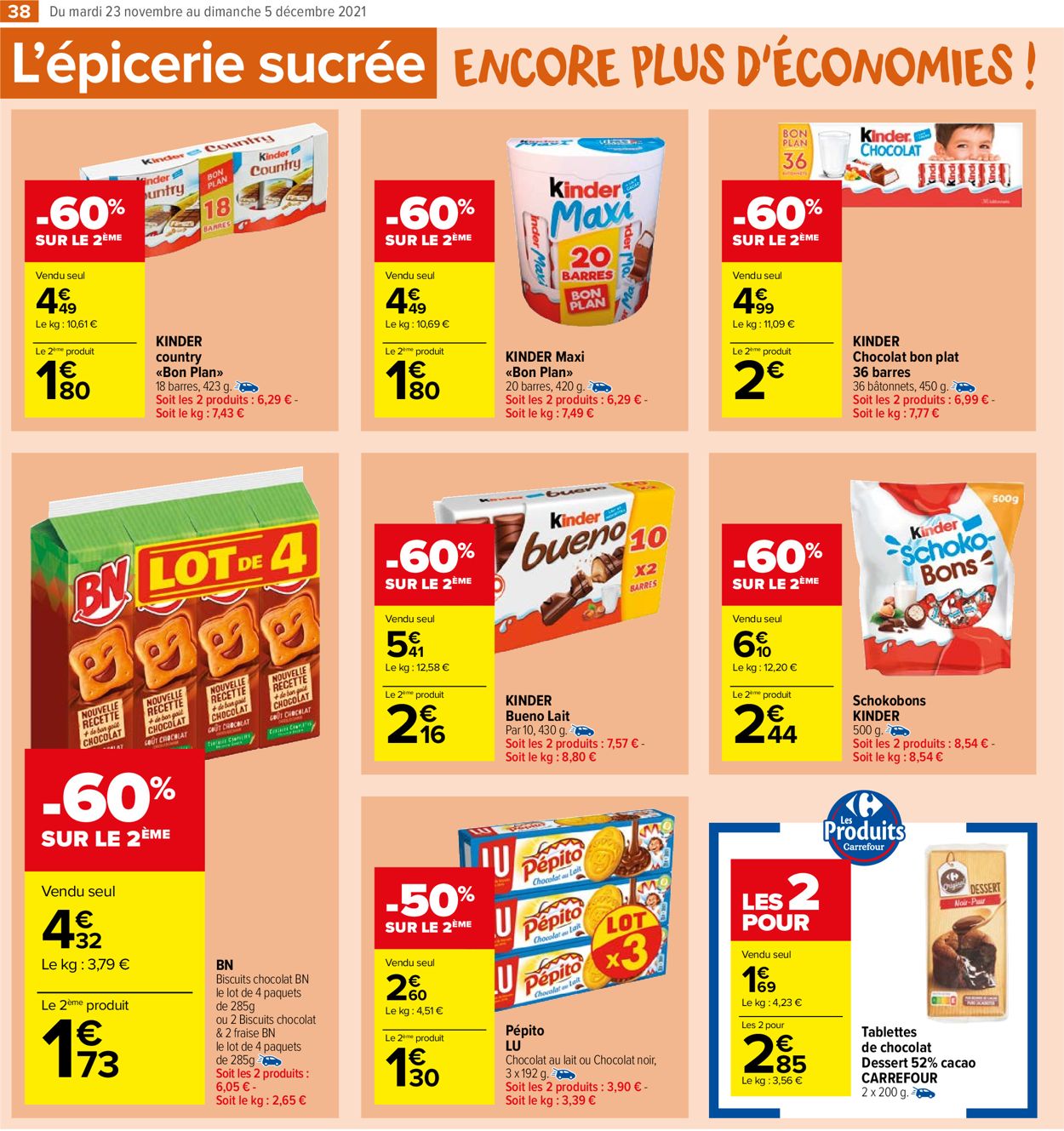 Carrefour Catalogue - 23.11-05.12.2021 (Page 38)
