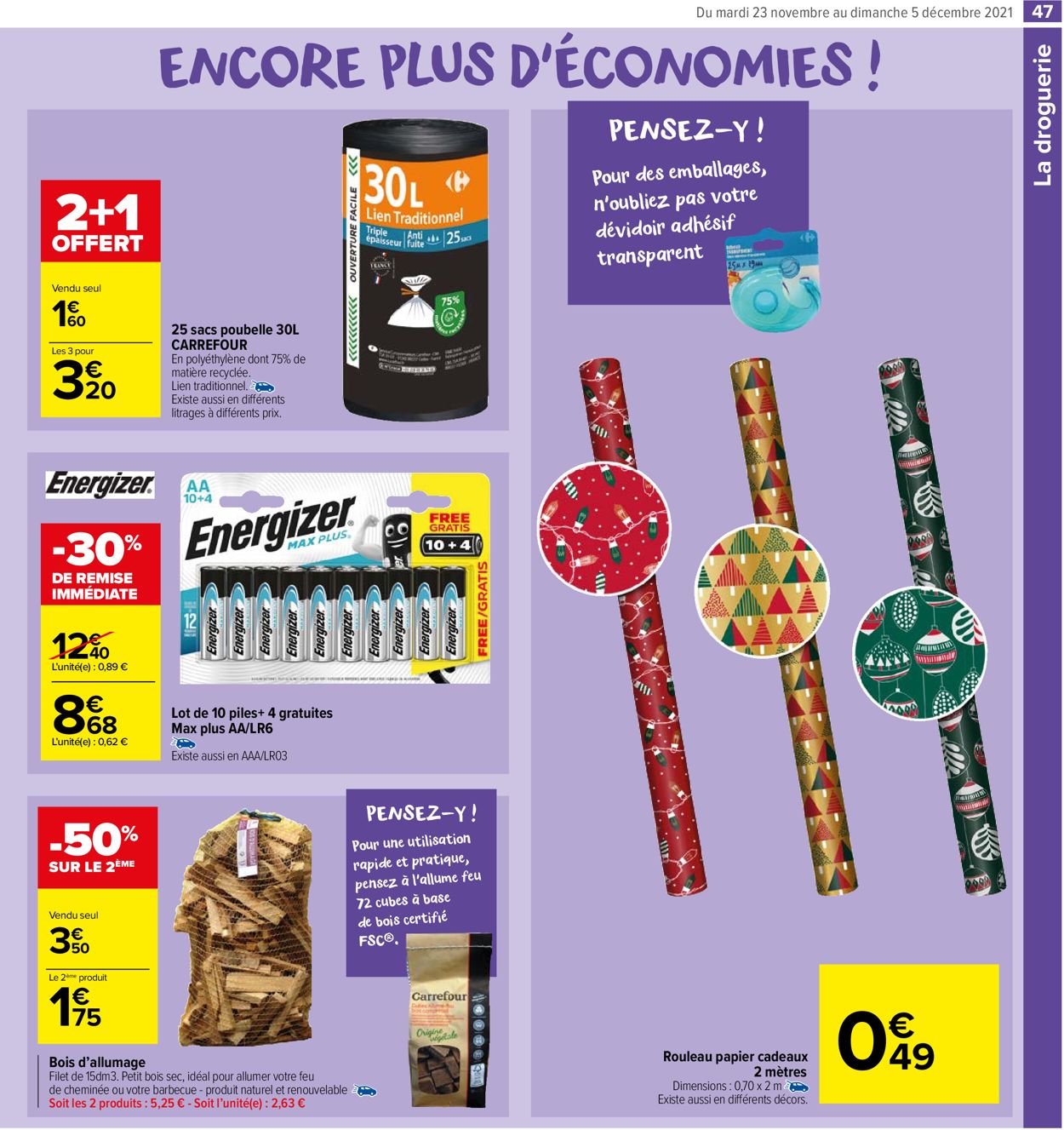 Carrefour Catalogue - 23.11-05.12.2021 (Page 47)