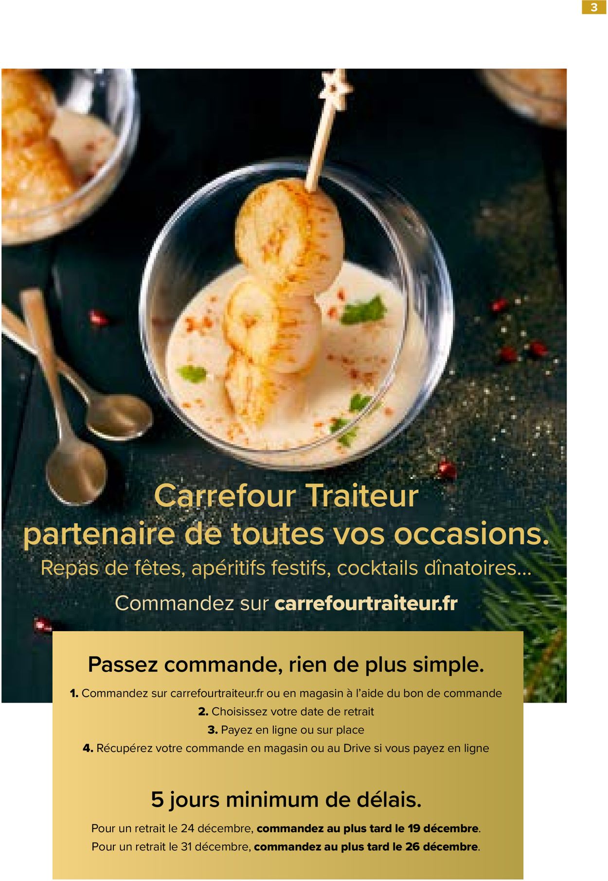 Carrefour noël fêtes de fin d'année 2021 Catalogue - 23.11-31.12.2021 (Page 3)