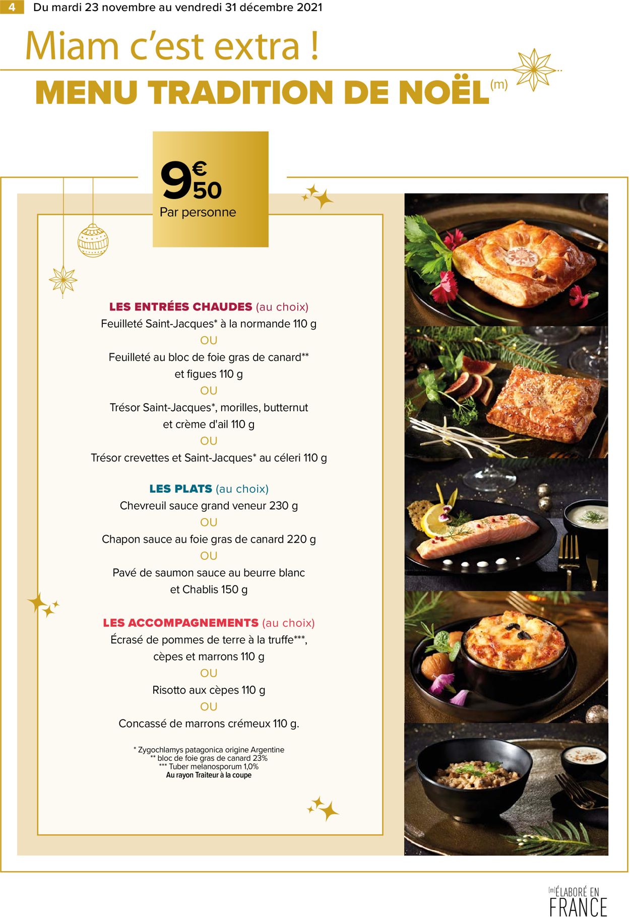 Carrefour noël fêtes de fin d'année 2021 Catalogue - 23.11-31.12.2021 (Page 4)