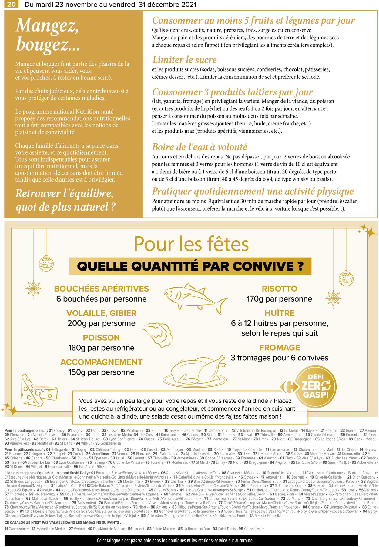Carrefour noël fêtes de fin d'année 2021 Catalogue - 23.11-31.12.2021 (Page 20)